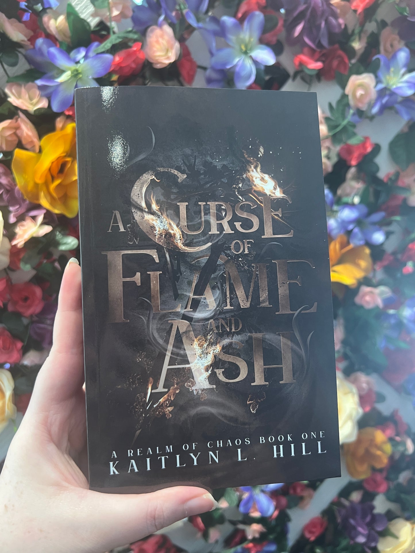 A Curse Of Flame And Ash By Kaitlyn L. Hill