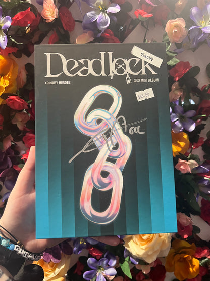 Xdinary Heroes Deadlock Signed Album