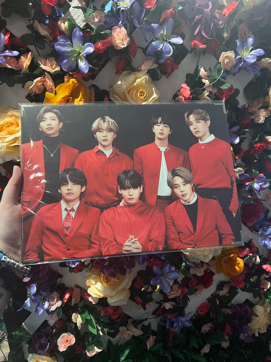 BTS Group Map Of The Soul One Premium Photo