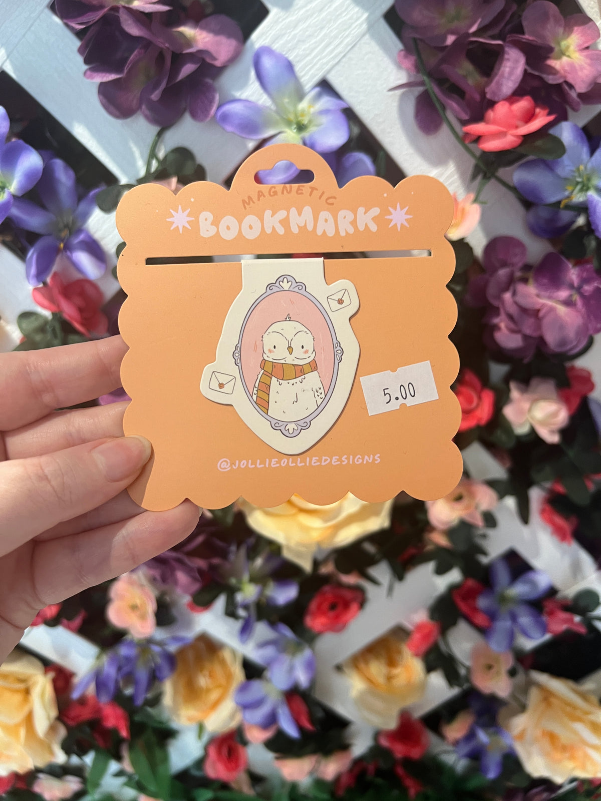 Hedwig Magnetic Bookmark